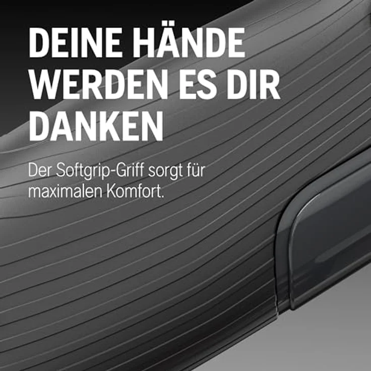 Husqvarna Akku-Rasentrimmer Aspire T28-P4A, 18 V mit 4,0 Ah Akku und Ladegerät, schwarzes Design mit orangefarbenen Details, automatische Schnittlängenanpassung, Pflanzenschutzbügel, verstellbarer Teleskopschaft – Bild 5