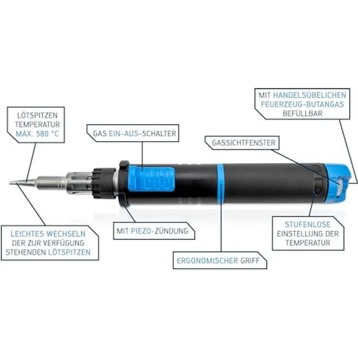 Ersa Gas-Lötset Basic - Independent 130 (Basic-Set) – Bild 5