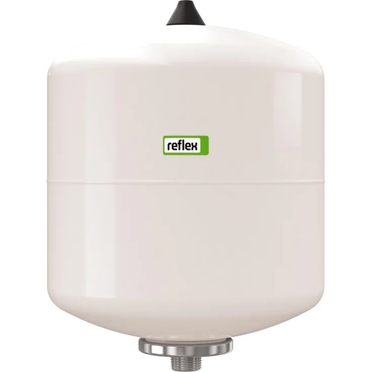 reflex Membran-Druckausdehnungsgefäß REFLEX S, 33 l, 10 bar, für solarthermische Heiz- und Kühlsysteme, weiß