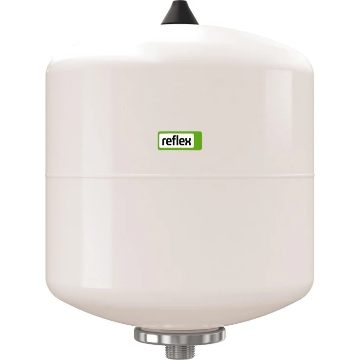 reflex Membran-Druckausdehnungsgefäß REFLEX S, 33 l, 10 bar, für solarthermische Heiz- und Kühlsysteme, weiß
