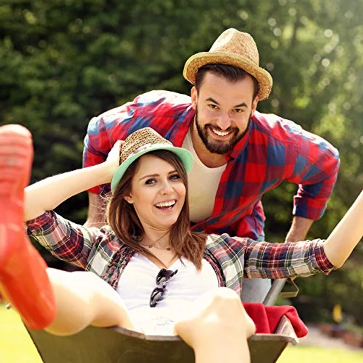 relaxdays Beetbegrenzung 12 x Beetzaun Kunststoff weiß, 30 cm Höhe, wetterfest, 12-teiliges Set zur individuellen Gestaltung - Preisvergleich – Bild 5