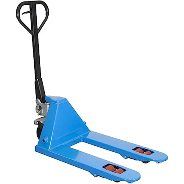 Güde Gabelhubwagen GHW 2500-80 PU, Traglast 2500 kg, Gabellänge 800 mm, leiser Lauf mit Polyurethan-Rollen – Bild 2