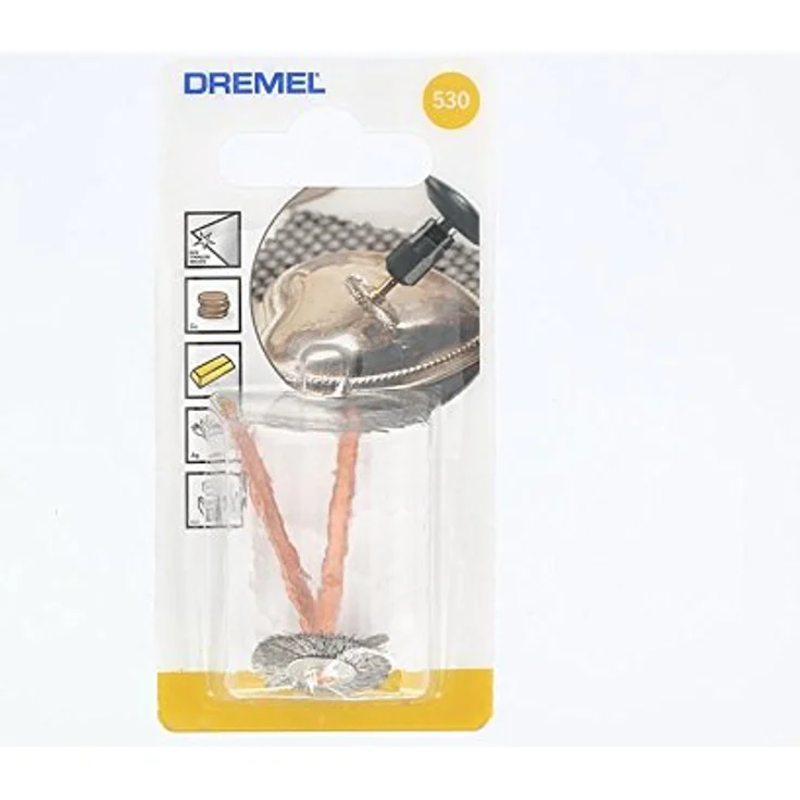 Dremel Edelstahlbürste Ø 19 mm, Inhalt: 2 Stück – Bild 6