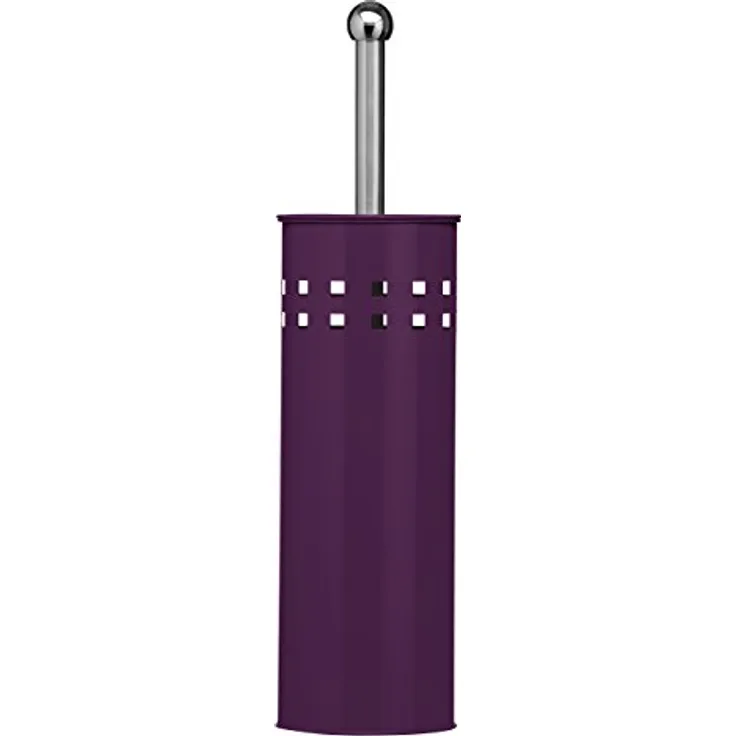 Premier Housewares 1601378 Klobürste, Kunststoff, Edelstahl rostfrei, lila, Medium
