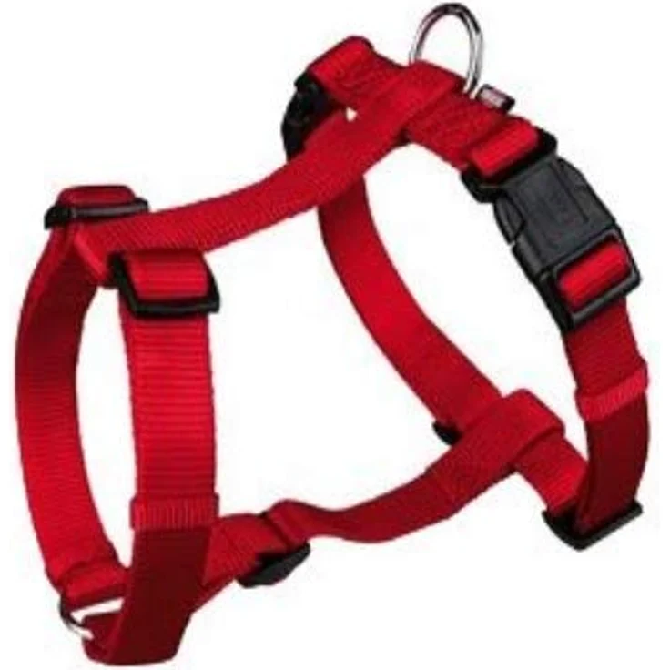 TRIXIE Premium H-Geschirr Größe L–XL, verstellbares Hundegeschirr für sehr große Hunde, Brustumfang 75–120 cm, 25 mm, rot – Bild 2