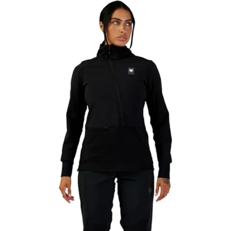 Fox 24 W Defend Thermal Hoodie, Damen Velojacke, Schwarz, Größe XS – Bild 1