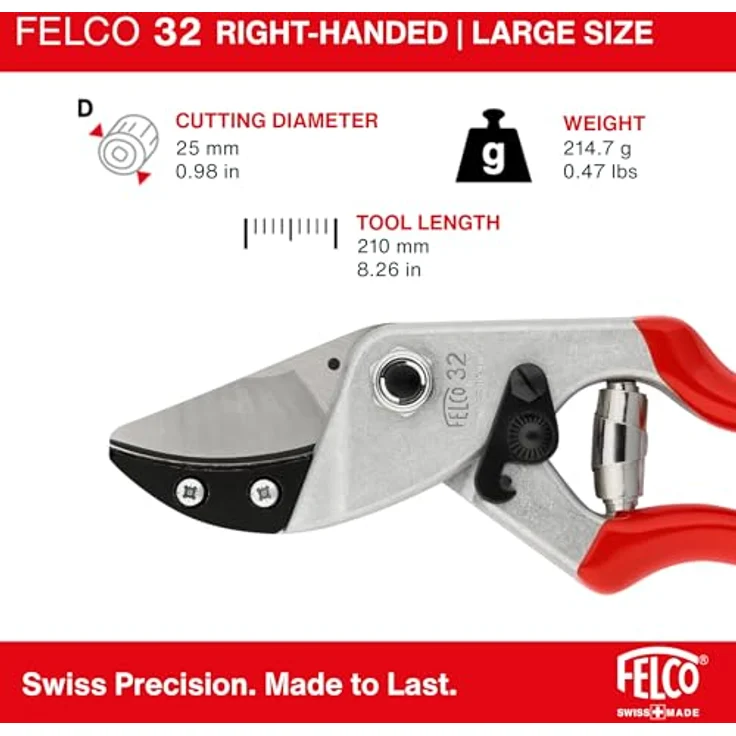 Amboss Baumschere FELCO 32 – Bild 4
