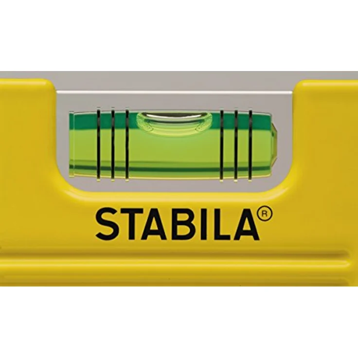 STABILA PRO SET 80 AS, 3-teiliges Wasserwaagen-Set 180 cm / 100 cm / 60 cm, verstärktes Alu-Profil, integrierte Rutsch-Stopper, Made in Germany, Gelb – Bild 3