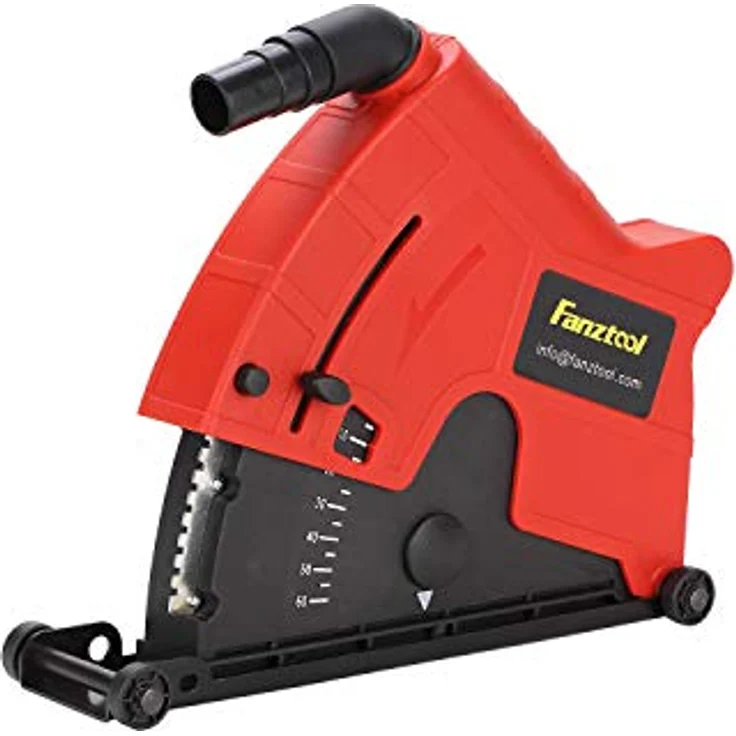 FANZTOOL universal Absaughaube für Winkelschleifer mit 230mm Trennscheiben – Bild 10