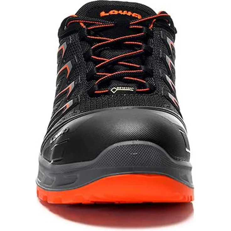 Lowa work LARROX Work GTX black Lo S3 CI Sicherheitsschuh, wasserdicht mit GORE-TEX, geschlossene gepolsterte Lasche, GUMMI/PU Sohle mit MONOWRAP-Technologie – Bild 3