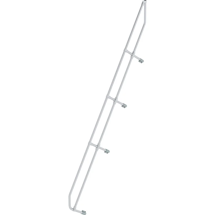 Munk Leiter + Gerüst, Zweiter Handlauf für Treppe 60°, 14 Stufen (14 cm), DIN EN ISO 14122-3 konform
