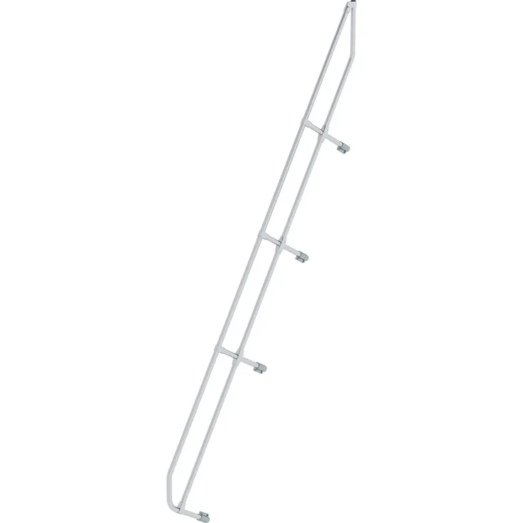 Munk Leiter + Gerüst, Zweiter Handlauf für Treppe 60°, 14 Stufen (14 cm), DIN EN ISO 14122-3 konform
