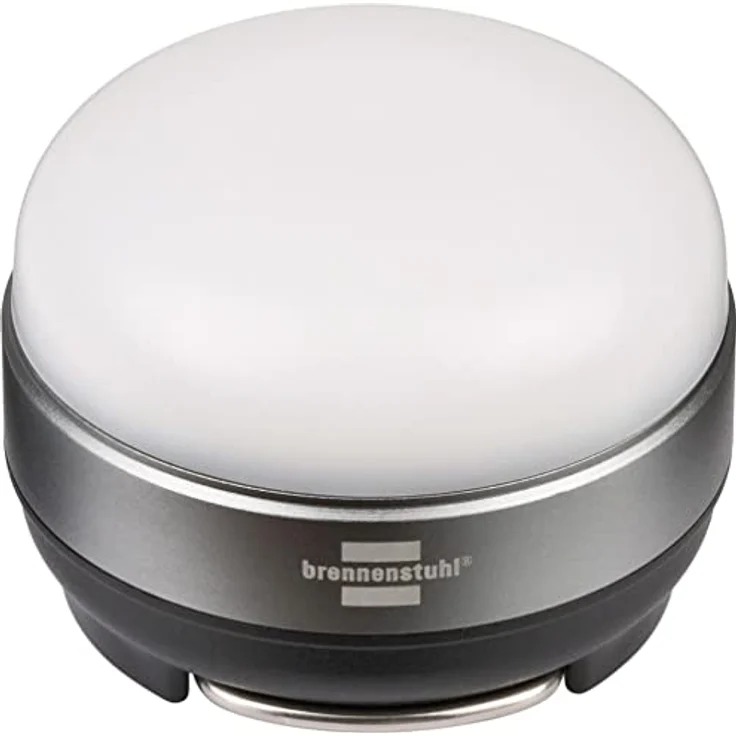 Brennenstuhl LED Outdoor Leuchte OLI 0200 (Campingleuchte für außen IP44, 180lm, Campinglampe mit bis zu 45h Leuchtdauer, batteriebetrieben, 3 Helligkeitsstufen, SOS-Leuchtfunktion, Camping Zubehör) – Bild 1
