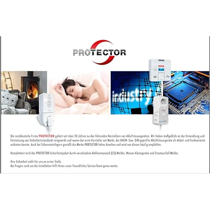 Protector CO-Gasmelder CO-250F mit LC-Display und Figaro-Sensor / Gasmelder / Warnmelder / Kohlenmonoxidmelder – Bild 6