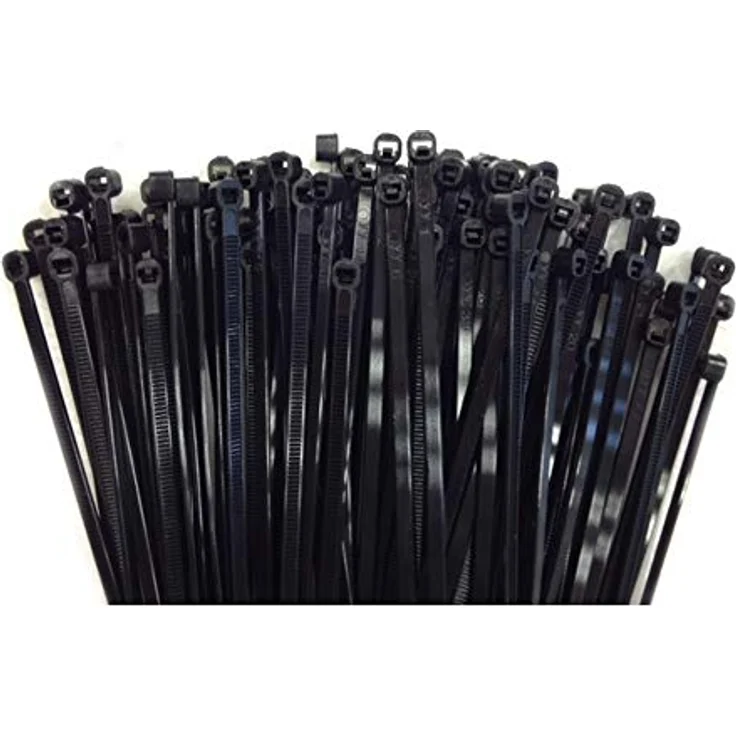 100 Kabelbinder 100x2,5mm schwarz (UV-stabilisiert) PA6.6 – Bild 2