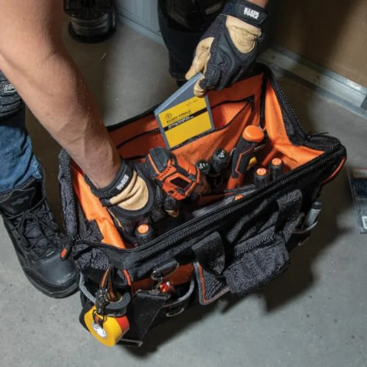 Klein Tools 55469 Fach-Pro Große Offene Werkzeugtasche – Bild 8