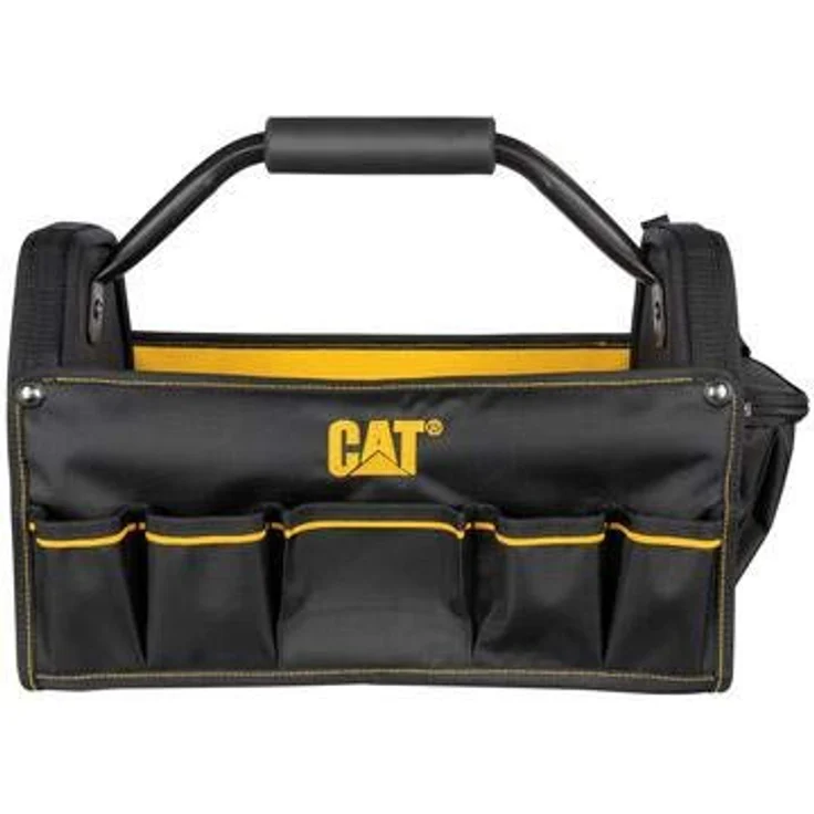 CAT Werkzeugtasche 980208N, robuste Aufbewahrungslösung für Werkzeuge, (L x B x H) 44.5 x 22.8 x 26 cm – Bild 2
