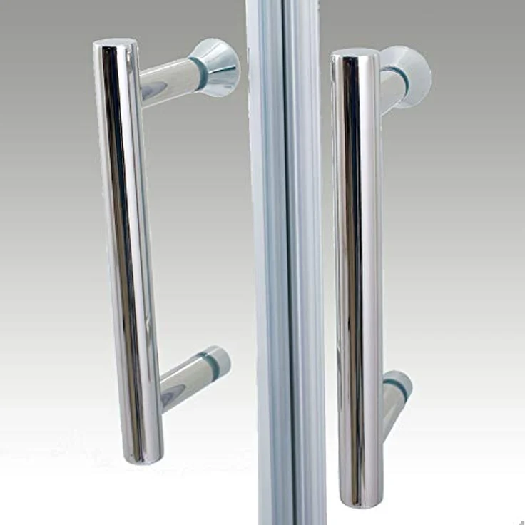 Hopibath Duschwand für Badewanne faltbar Badewannenaufsatz Glas, 6mm beidseitig NANO Glas, 180º Faltwand 3 teilig, 140x140, 130x140, 120x140cm, Links- und Rechtsmontage – Bild 5