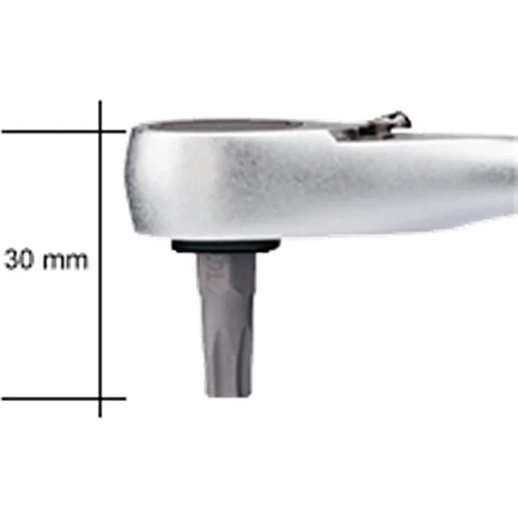 PROXXON INDUSTRIAL Bohrer- und Bitset 23109, MICRO-Bit-Ratsche mit 72-Zahn-Mechanismus und 1/4" Sechskantaufnahme – Bild 2