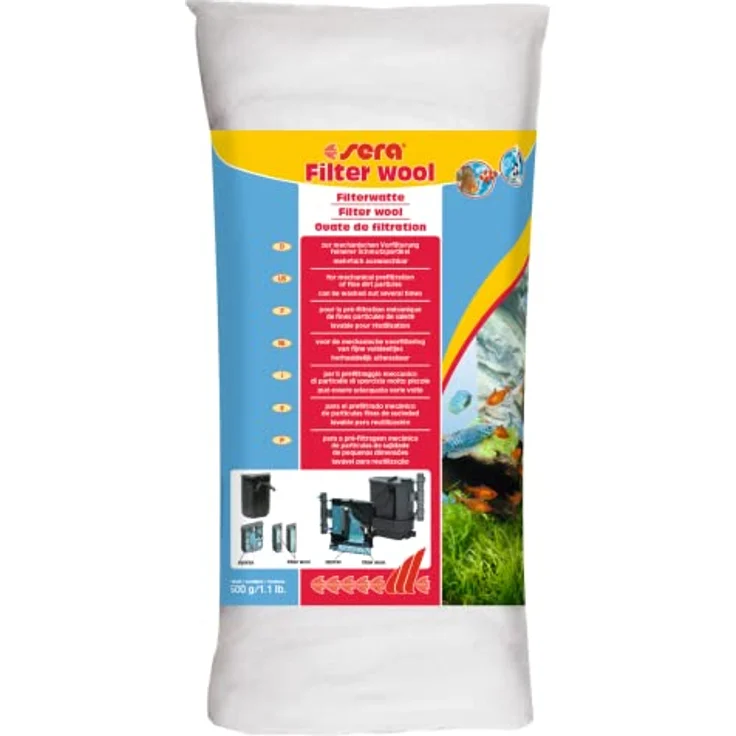 sera Filterwatte 500 g – Bild 2