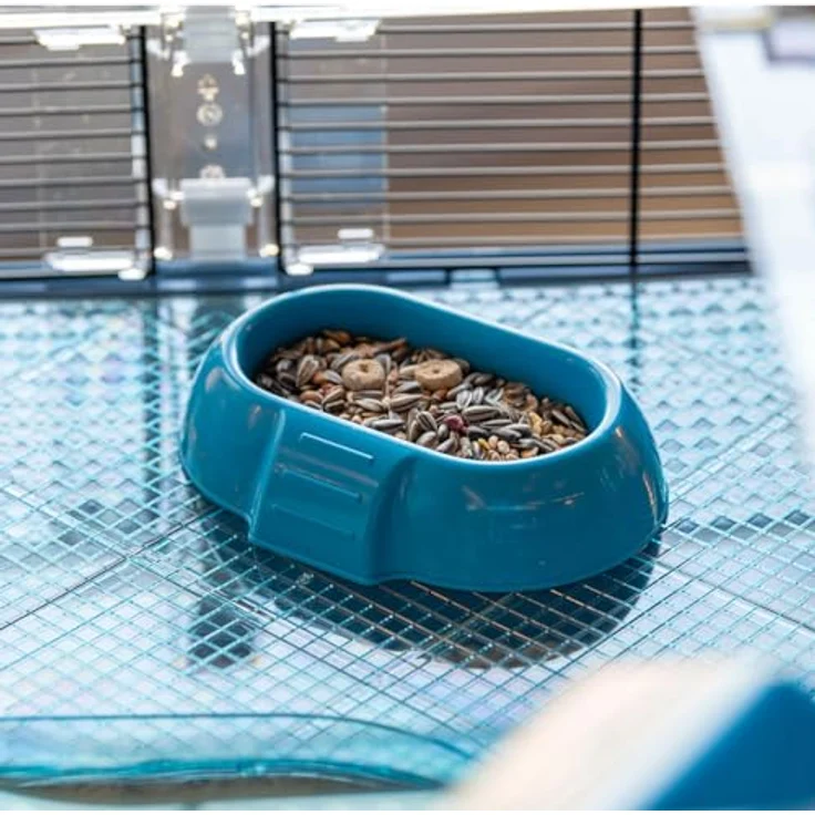 Ferplast Duna Fun Large Hamsterkäfig, Kleintierkäfig mit Röhren und stabiler Gitterverdrahtung, 72 x 46 x h 41 cm – Bild 5