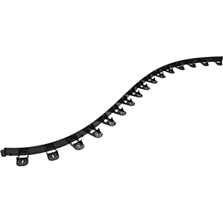 Cellfast Rasenkante UNIBORD, Braun, 4m Set mit 16 Montageankern, 4,5 cm Höhe – Bild 4