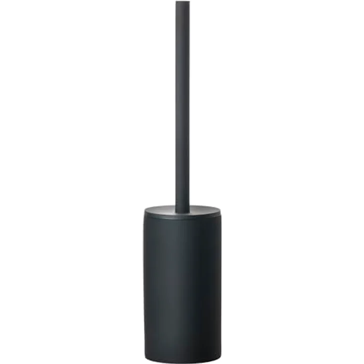 Zone Denmark Solo Toilettenbürste, Klobürste, WC-Bürste aus Porzellan, Stehend, Durchm. 8,4 cm, Höhe 44,8 cm, Schwarz – Bild 2