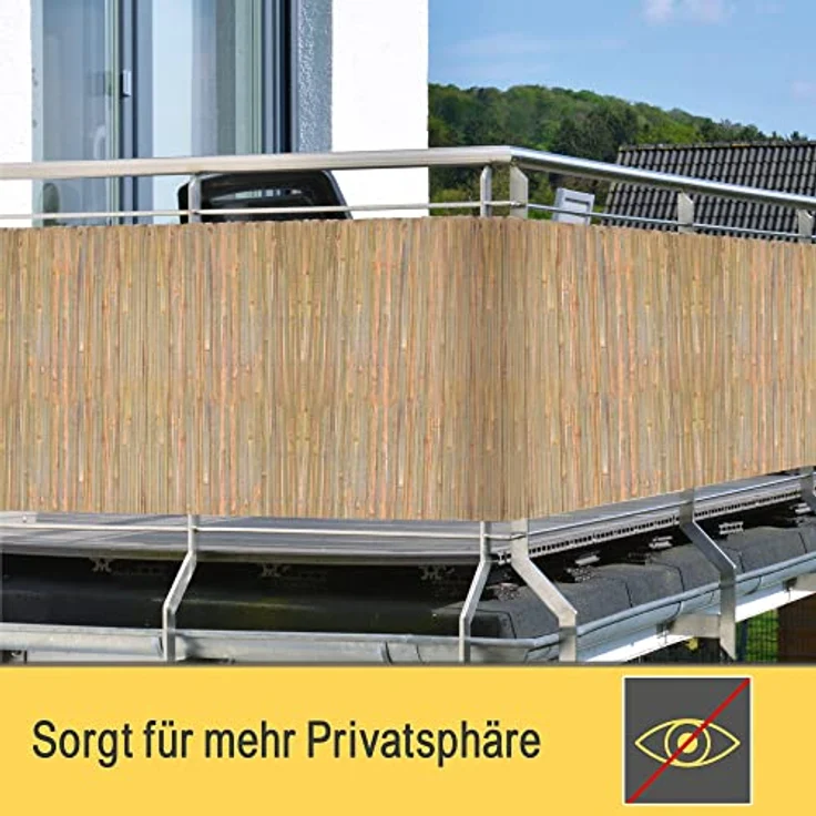 Sol Royal Sichtschutzmatte Bambus SolVision B89 Bambus, 300x100x1 cm – Bild 10