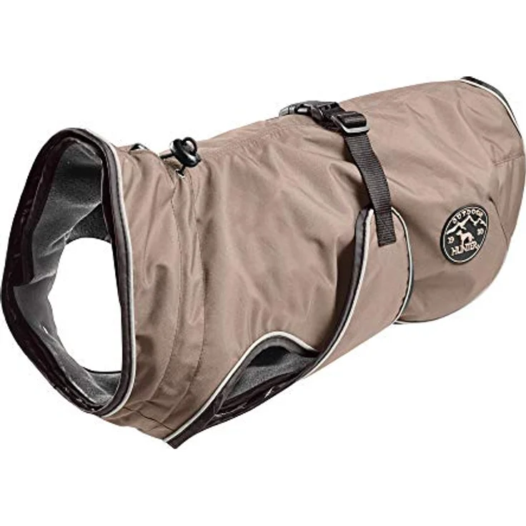 HUNTER UPPSALA Hundemantel, wasserabweisend, reflektierend, 35, taupe – Bild 1