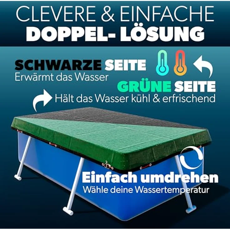 Poolomio Winterplane rechteckig 800 x 400 cm – Bild 4