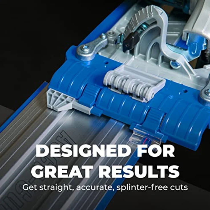 KREG Führungsschiene Akku-Cut für Handkreissägen ( KMA2700 ) mit Anschlag, Skala und Präzisionsschieber - Preisvergleich – Bild 2