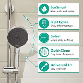 hansgrohe wassersparender Duschkopf Pulsify Select S