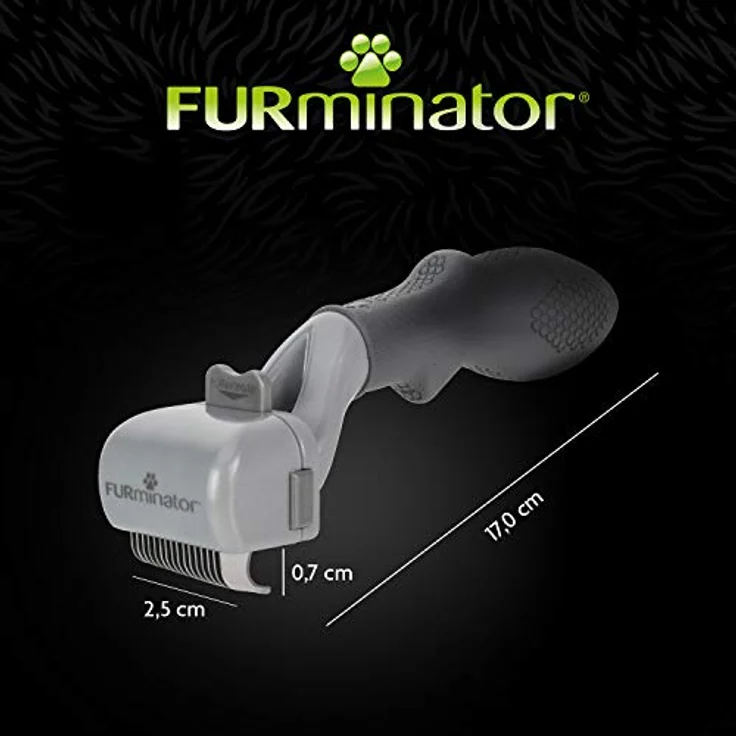FURminator Uni Einstellbare Dematter Tool, Rostfreier Stahl, Clear, 1 Stück (1er Pack) – Bild 4