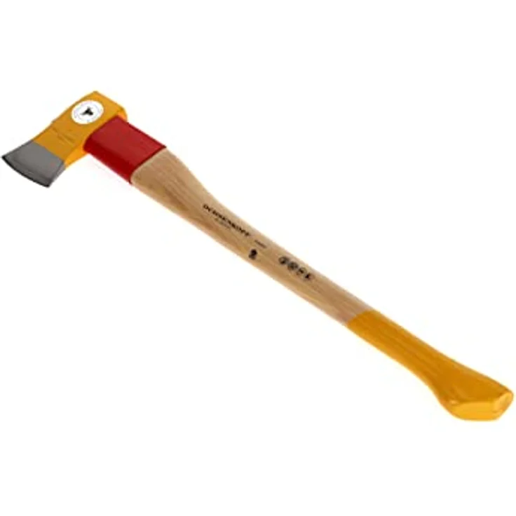 Ochsenkopf Spalt-Fix-Axt, Spaltaxt mit Rotband-Plus Stielbefestigung, Langlebiger Stiel aus Hickoryholz, 2,15 kg – Bild 3