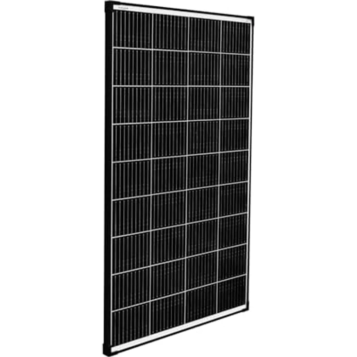 EnjoySolar monokristallines Solarpanel 150W 12V, schwarzer Rahmen, 158,75 mm PERC-Zellen, 0% MwSt. – Bild 2