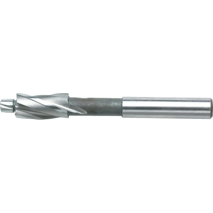 fortis Flachsenker DIN373 M M10, HSS Metallbohrer für gratfreies Senken, Durchmesser 18 mm