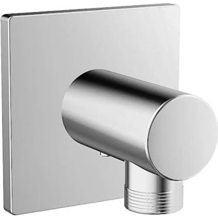 Hansa Wandanschlussbogen mit Rückflussverhinderer, Duschinstallation, verchromt, 51180170