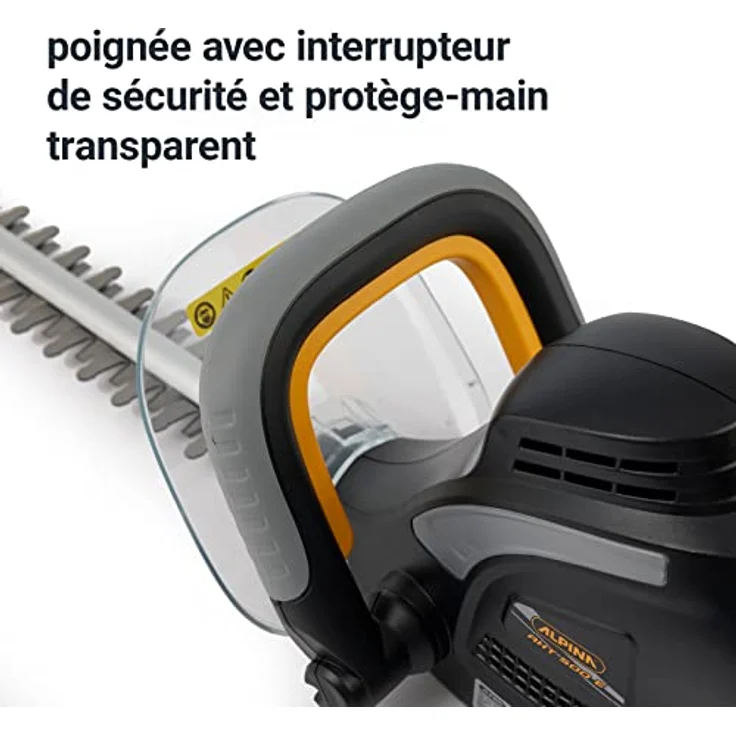Alpina-Garden Elektro-Heckenschere AHT 500 E, 45 cm Schnittlänge – Bild 6