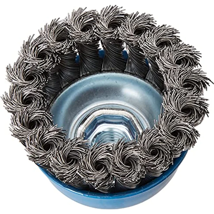 Bosch Professional Topfbürste Stahl gezopfter Draht für Winkelschleifer (Ø 75 mm) - Preisvergleich – Bild 3