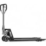 Elmag Handhubwagen HW 2500, Palettenwagen mit 2500 kg Tragkraft, 1150 mm Gabellänge, 540 mm Gabelbreite, Gummiräder & Polyurethan-Tandemrollen für mühelosen Transport