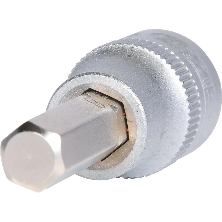 KS Tools Bohrer- und Bitset 3/8" Innensechskant, 8mm, vernickelt, nach DIN 7422, Chrom Vanadium