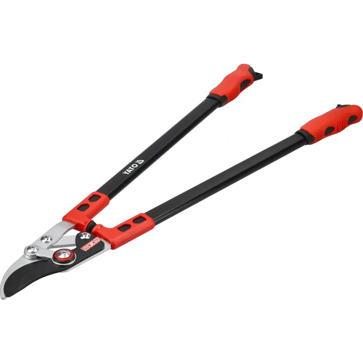 TRIZERATOP Astschere Bypass 780mm, Schnittdurchmesser bis 44mm, Kohlenstoffstahlklinge mit PTFE-Beschichtung, profilierter Griff