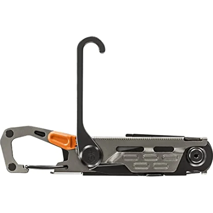 Gerber Stakeout Multi-Tool, 11 Funktionen mit Frame-Lock und Karabiner, Silber, 30-001743 – Bild 1