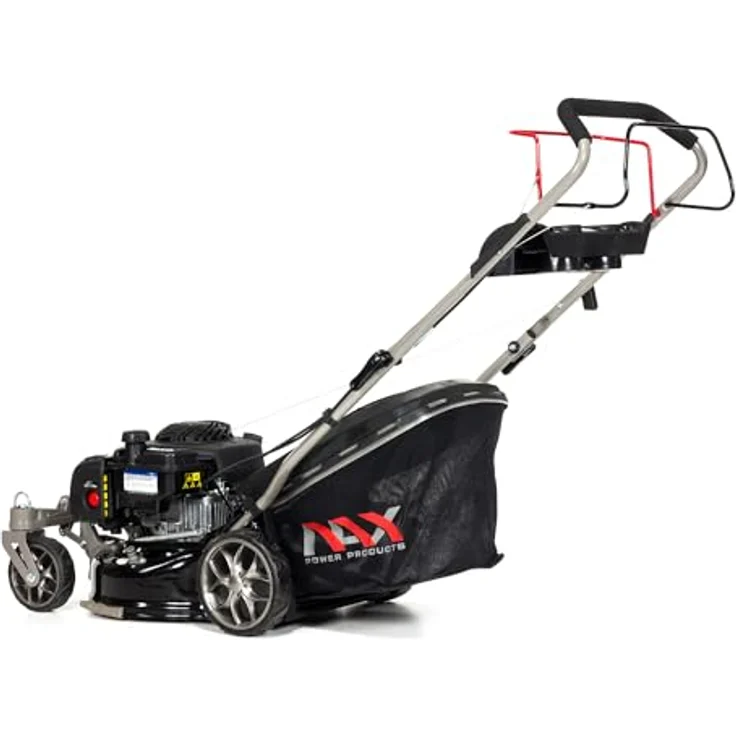 NAX POWER PRODUCTS 1000S Motor Briggs & Stratton 450E Series 125 cm3 Mähbreite 42cm Fangkorb 45l Geh – Bild 6