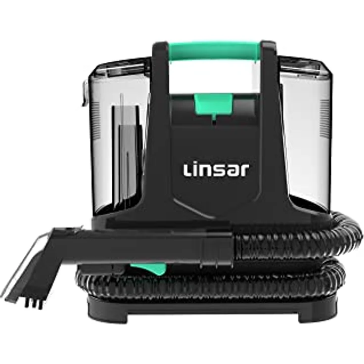 Linsar - Multi Waschsauger - Sprühen, Schrubben und Saugen - Nass und Trockensauger für Treppen, Polster und Teppiche - Dual-Tank-System - 3,3m Kabel - 2 Aufsätze - 400 Watt – Bild 1