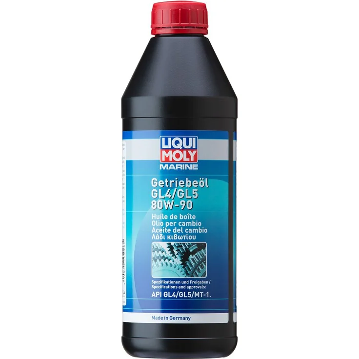LIQUI MOLY Marine Getriebeöl GL4/GL5 80W-90 25068 Getriebe Öl Boot Schiff 1L – Bild 1