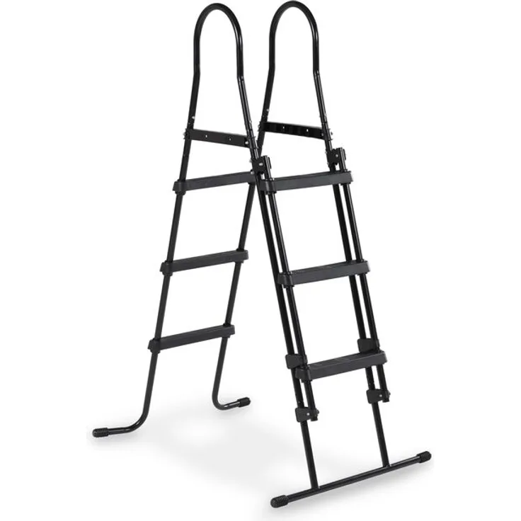 EXIT Poolleiter für Rahmenhöhen von 91-107 cm, schwarz