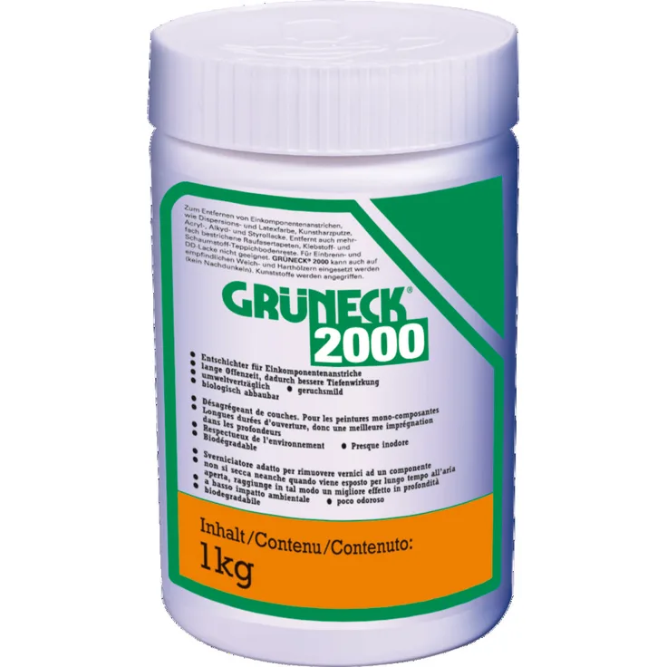 Kluthe Grüneck 2000 Entschichter Abbeizer Lackentferner 1 kg
