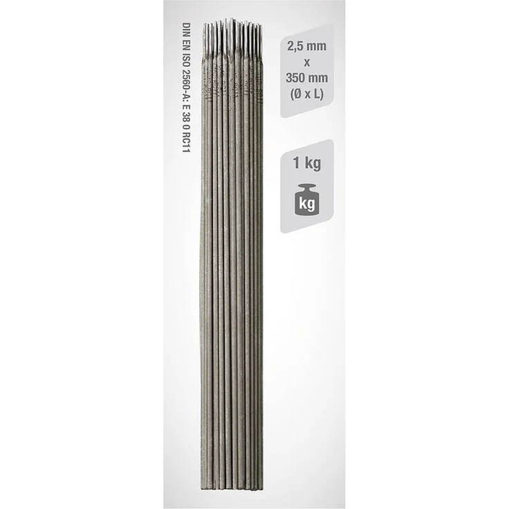 Stabelektroden Schweisselektrode Stahl universal TSE 350 2,5