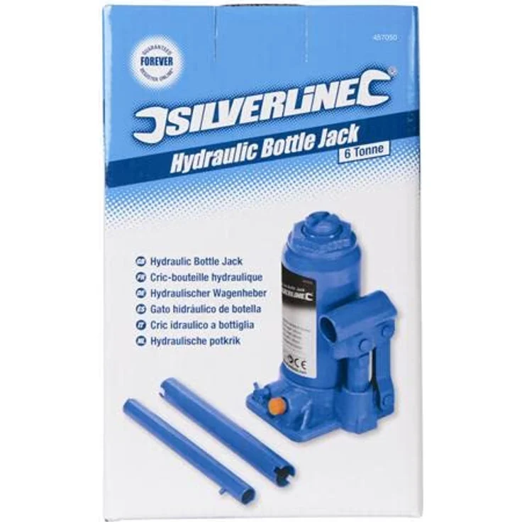 Silverline Hydraulischer Wagenheber 6 Tonnen – Bild 2